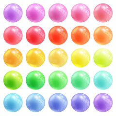 Colorful balls