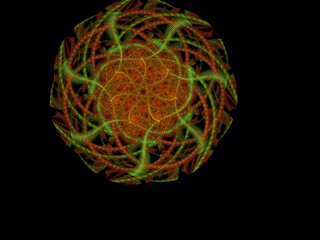 Imaginatory fractal background Image