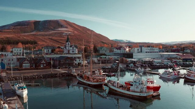  Husavik Overview, Iceland