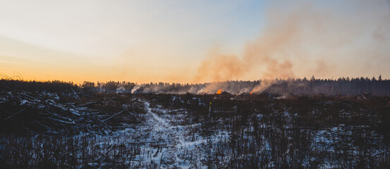 Environment contamination