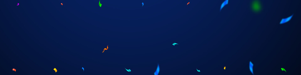 Streamers and confetti. Colorful streamers tinsel 