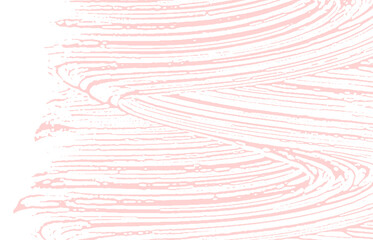 Grunge texture. Distress pink rough trace. Fancy b