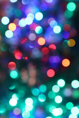 Fototapeta premium CIRCULOS DE COLORES DESENFOCADOS PARA FONDO PREDISEÑADO