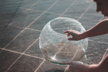 Aquarium. Geometric object