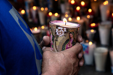 Basilica of Guadalupe, Mexico City, Mexico. December 5, 2020. Thousands of parishioners visit the...