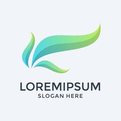 FEATHER LOGO DESIGN TEMPLATE