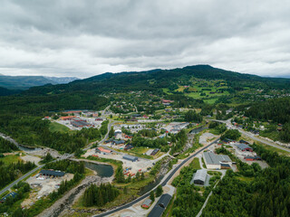 The Norwegian town of &Aring;mot