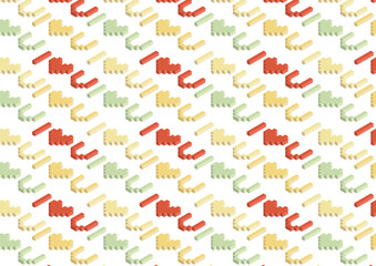 Romantic Valentine's Day vector seamless pattern 