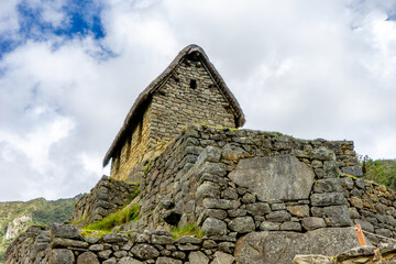 Peru, the Unesco world heritage ancient Inca site of Machu Picchu. 