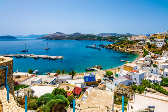 Panteli Village in Leros Island, Greece
