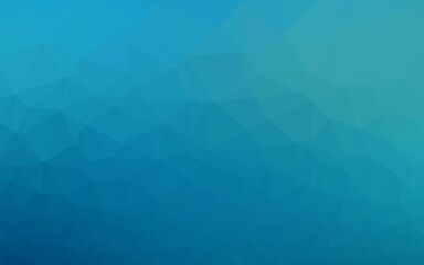 Fototapeta premium Light BLUE vector blurry triangle texture. Modern geometrical abstract illustration with gradient. Triangular pattern for your business design.