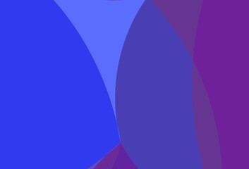 Dark Blue, Red vector background with bubble shapes.