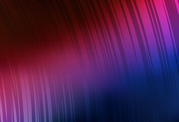Fototapeta premium Dark Blue, Red vector blurred shine abstract background.