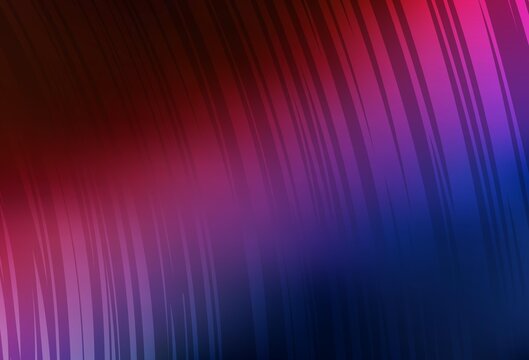 Dark Blue, Red vector blurred shine abstract background.