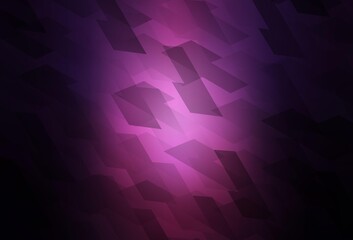 Obraz premium Dark Pink vector template with rhombus.