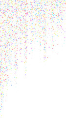 Obraz premium Festive indelible confetti. Celebration stars. Col