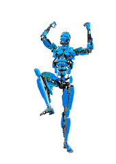 master cyber robot is so angry