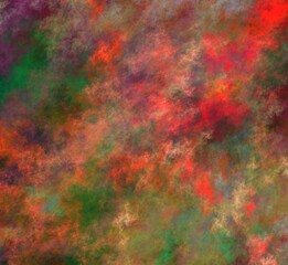Computer generated fractal pattern and shape