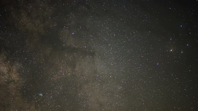 Milky Way and Aquarids Meteor Shower Astrophotography Time Lapse 5