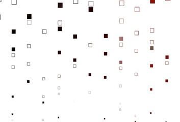 Light Red vector background with rectangles.