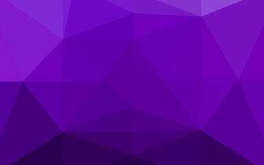 Obraz premium Light Purple vector polygonal template.