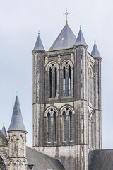 St. Nicholas' Church (Sint-Niklaaskerk) is one of the oldest and most prominent landmarks in Ghent, Belgium. Church dedicated to St Nicholas of Myre, patron of merchants and boatmen.