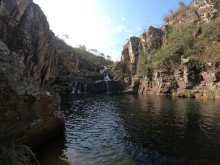 lake in the mountains