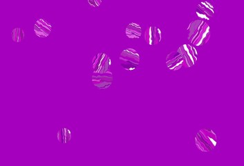 Light purple vector cover with spots.