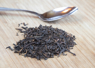 Loose Tea with Teaspoon
