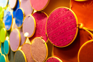 Abstract colorful circles photograph photography