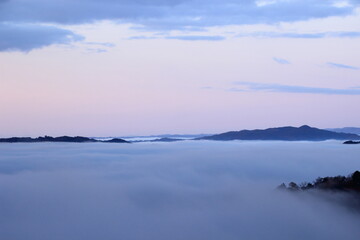 早朝の雲海