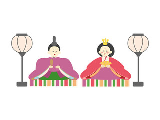 ひな祭り　内裏雛