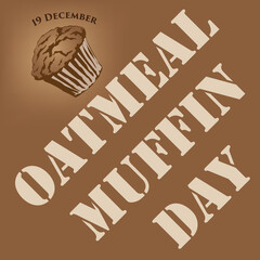 Oatmeal muffin day