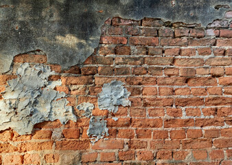 Old wall. Abstract background. Website Landing Page. Template for apps. 