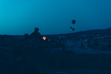 Cappadocia hot air balloon tour.