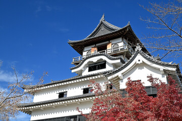 初冬の犬山城　愛知県犬山市