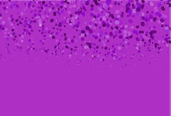 Obraz premium Light Purple vector pattern with bent ribbons.