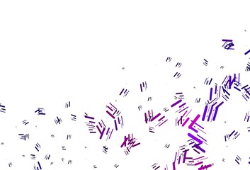Light Purple, Pink vector pattern with narrow lines.