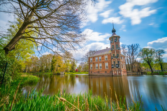 An ancient Dutch castle in Breda, Netherlands