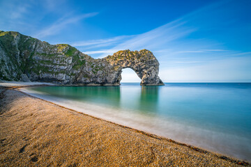 Durdle Door in Dorset, Jurassic Coast, England, UK