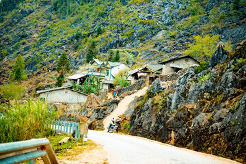  A ethnic minority house in Ha Giang, Vietnam. Ha Giang is a northernmost province in Vietnam.
