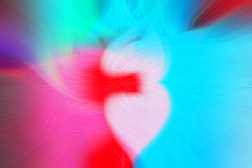 abstract background with hearts