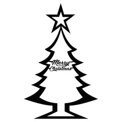 Christmas tree laser cut