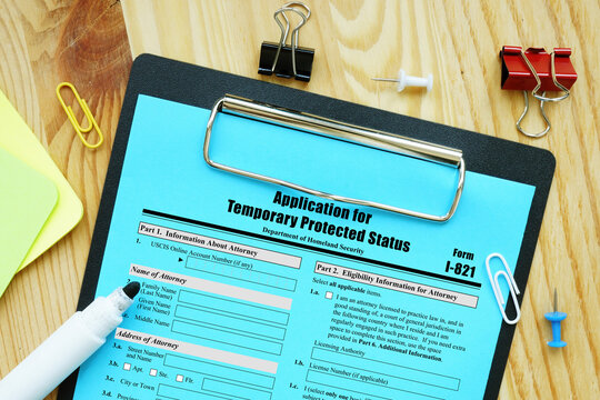 Form I-821 Application For Temporary Protected Status