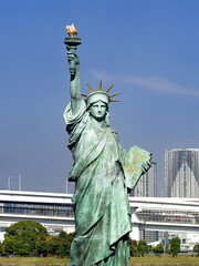 Obraz premium 東京都 お台場の自由の女神像 