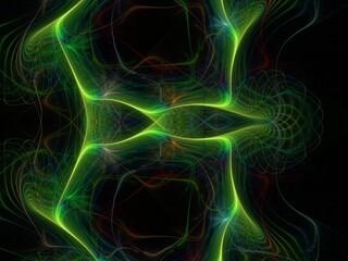 Imaginatory fractal background Image