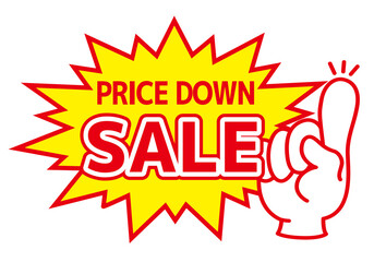 店舗用POP_セール・プライスダウン