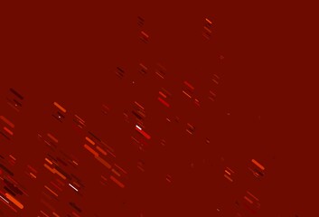 Light Orange vector template with repeated sticks.