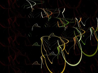 Imaginatory fractal background Image