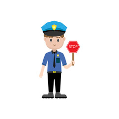 Police Vector Illustration